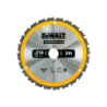 Lâmina para serra circular estacionária DeWalt (216mm x 30mm x 24D)