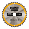 Lâmina para serra circular estacionária DeWalt (216mm x 30mm x 40D)