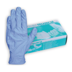 Guante desechable de nitrilo sin polvo X-fine CHEMITOOL