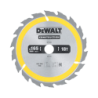 Hoja para sierra circular portátil para construcción DeWalt (165mm x 20mm x 18D)