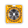 Hoja para sierra circular portátil para construcción DeWalt (184mm x 30mm x 18D)