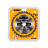 Hoja para sierra circular portátil para construcción DeWalt (184mm x 30mm x 30D)