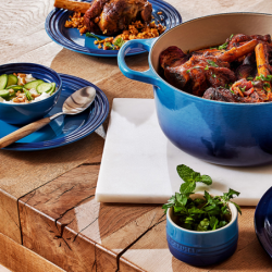 Stoneware Pasta Bowl 22cm - Azure