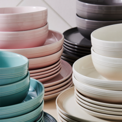 Pasta Plate 960ml Flint - Coupe
