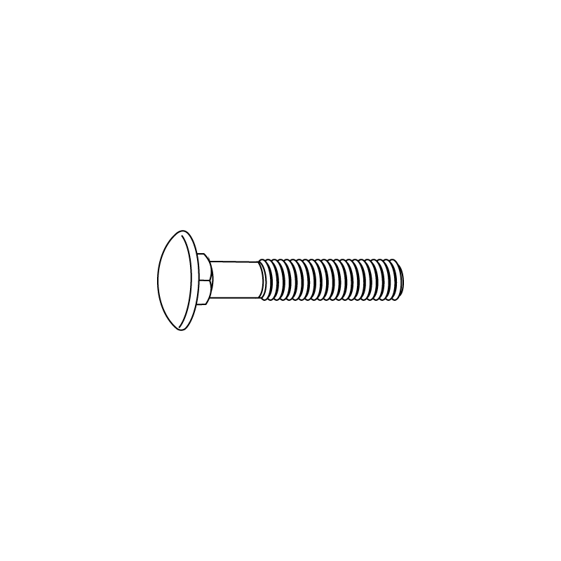 D603-A2 OVAL-QUADRA M8X25