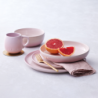 Pasta Plate 960ml Shell Pink - Coupe