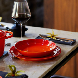 Stoneware Side Plate 22cm Volcanic
