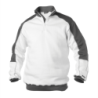 Sudadera Basiel Bicolor L +/- 290 g/m² Blanco/Gris DASSY
