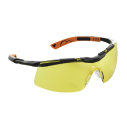 CHEMITOOL SAFETY Anti-Fog UV Yellow Polycarbonate Sunglasses