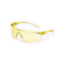 CHEMITOOL SAFETY Yellow Anti-Fog UV Polycarbonate Lens Glasses
