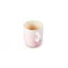 Caneca Média em Grés 200ml Rosa