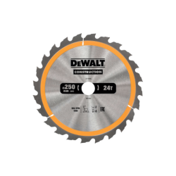 DeWalt Construction blade (250mm x 30mm x 24T)