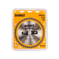 DeWalt Construction blade (250mm x 30mm x 48T)