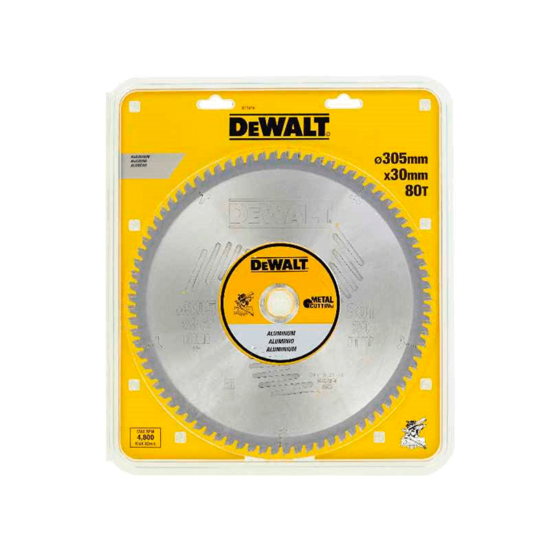 DeWalt Blade for circular saw for aluminum (305mm x 30mm x 80T)