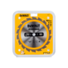 Hoja para sierra circular portátil para construcción DeWalt (184mm x 16mm x 18D)
