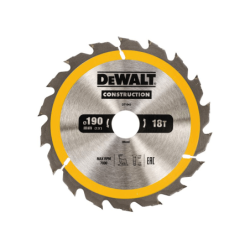 DeWalt Construction blade (190mm x 30mm x18T)
