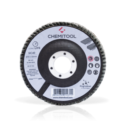 CHEMITOOL Silicon Carbide (SiC) Flap Disc Ø180 S60