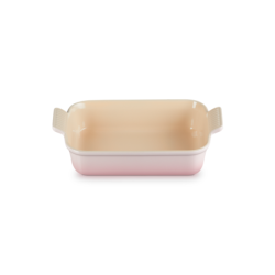 Heritage Rectangular Dish 26cm Shell Pink