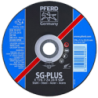 Discos De Rebarbar Linha Premium SG-Plus Aço PFERD E 115-7 ZA 24 R SGP/22,23