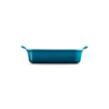 Stoneware Heritage Rectangular Dish 32cm Deep Teal