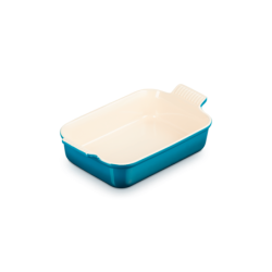 Bandeja Rectangular Heritage 32cm Deep Teal