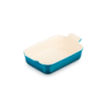 Stoneware Heritage Rectangular Dish 32cm Deep Teal