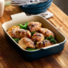 Bandeja Rectangular Heritage 32cm Deep Teal