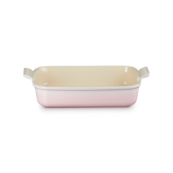 Travessa Heritage Retangular 32cm Shell Pink