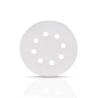 Disco de Lixa Autoaderente 125mm G80 com 8 Furos PROGRIP WHITE CHEMITOOL