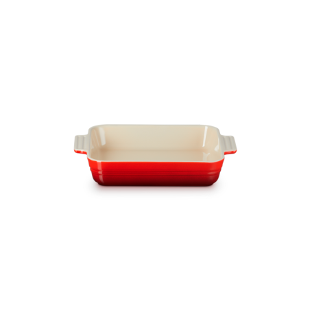 Stoneware Classic Square Dish 23cm Cerise