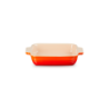 Stoneware Classic Square Dish 23cm Volcanic