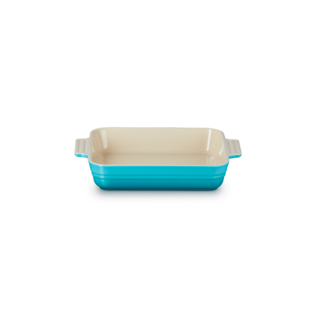 Stoneware Classic Square Dish 23cm Teal