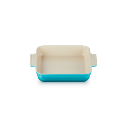 Stoneware Classic Square Dish 23cm Teal