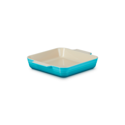 Stoneware Classic Square Dish 23cm Teal