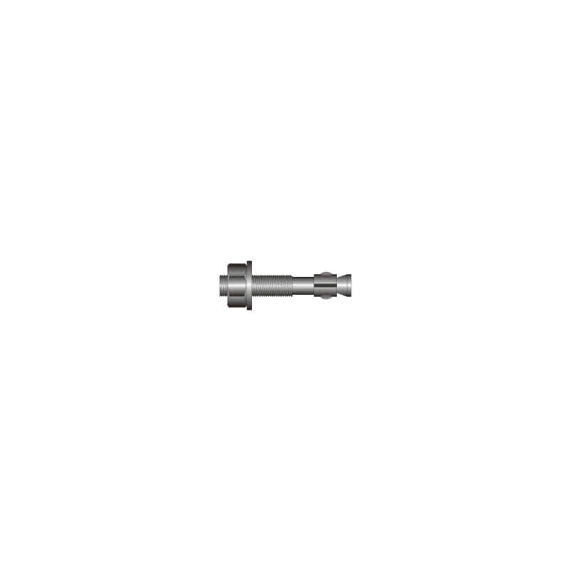 LV205-ZN BUCHA SEGMENTADA AÇO M6X45