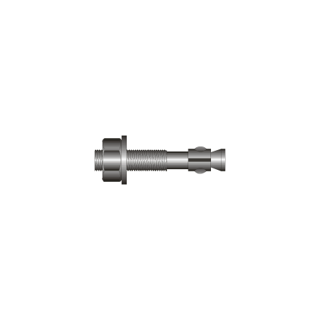 LV205-ZN BUCHA SEGMENTADA AÇO M6X45