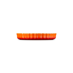 Stoneware Fluted Flan Dish 28cm Volcanic - Heritage