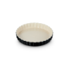 Stoneware Fluted Flan Dish 28cm Black Onyx - Heritage