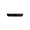 Stoneware Fluted Flan Dish 28cm Black Onyx - Heritage