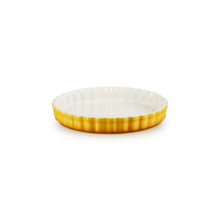 Stoneware Fluted Flan Dish 28cm - Nectar
