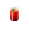 Stoneware Small Utensil Jar Cerise