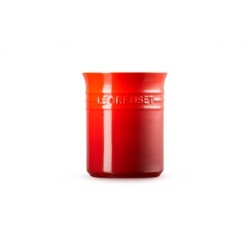 Stoneware Small Utensil Jar Cerise