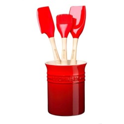Stoneware Small Utensil Jar Cerise - Classic