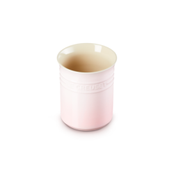 Stoneware Small Utensil Jar Shell Pink