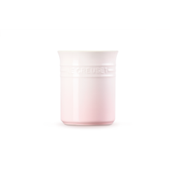 Stoneware Small Utensil Jar Shell Pink