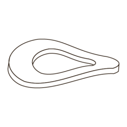 Anilha de Mola Ondulada DIN 137B M12 4.8 Zincado Branco CHEMITOOL FASTENERS