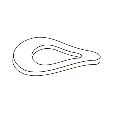 Anilha de Mola Ondulada DIN 137B M12 4.8 Zincado Branco CHEMITOOL FASTENERS
