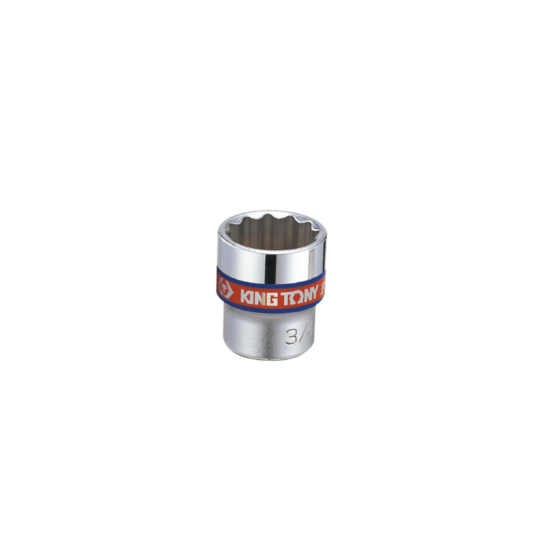 KING TONY 3/8' - 1/4' 6 Points Standard Metric Socket
