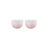 Set of 2 Heart Ramekins 300ml Shell Pink - L'Amour