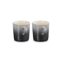 Stoneware Set of 2 Mugs 350ml Flint